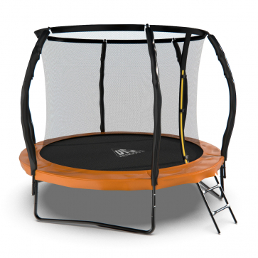 Батут DFC KENGOO II 8FT-BAS-BO внутр.сетка, лестница - 3